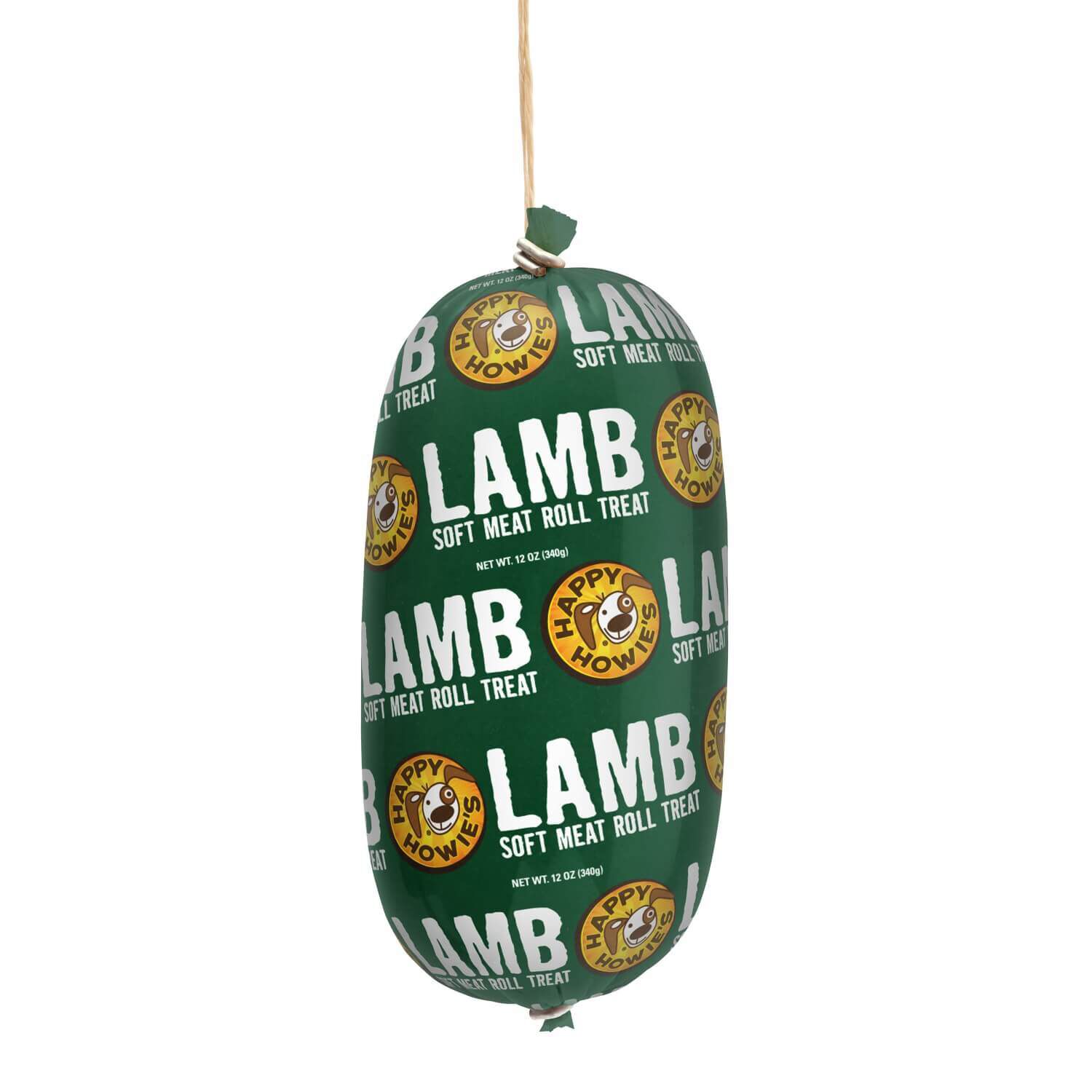 Happy Howie S Lamb Meat Roll Dog Treat Large 12oz Pet Supermarket