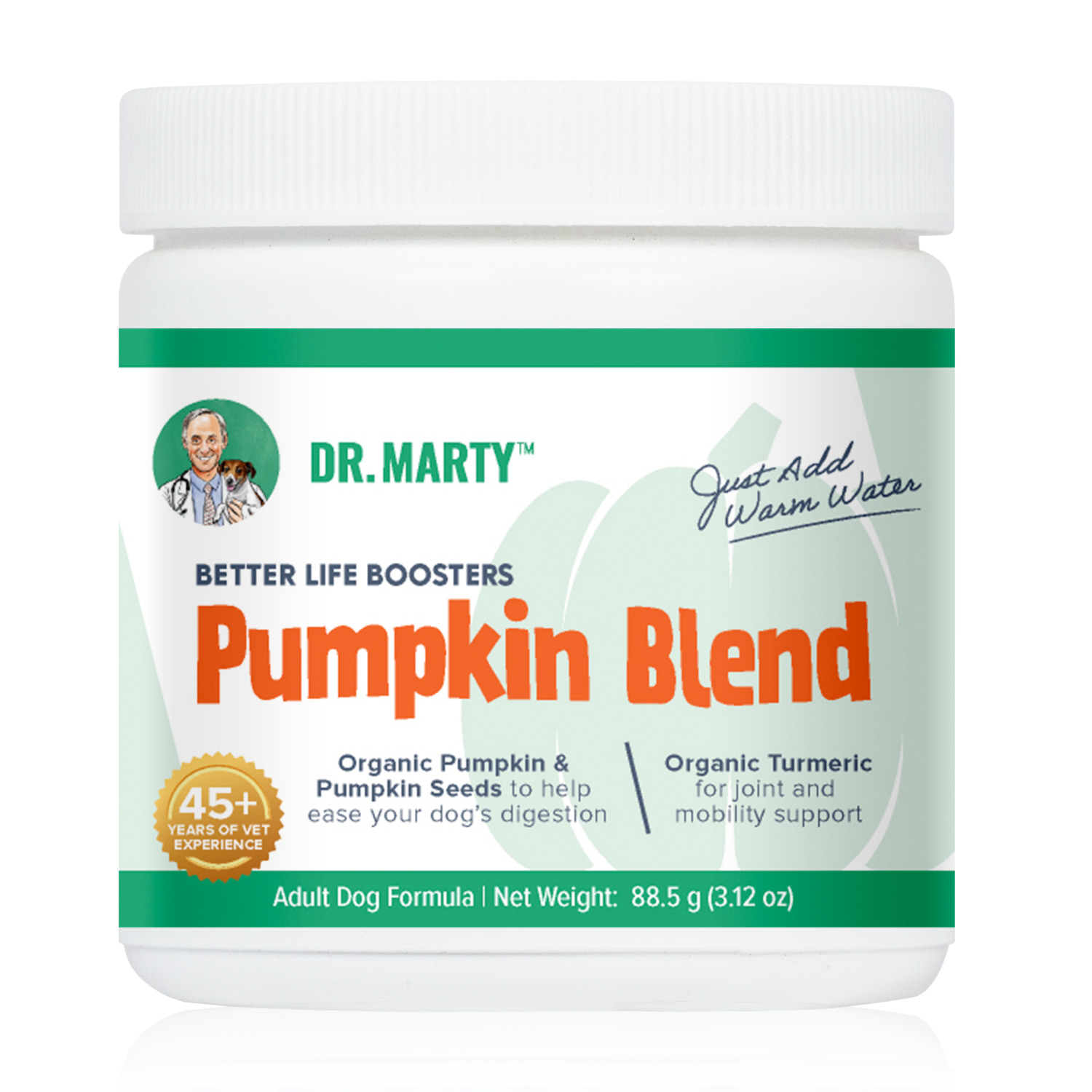 Dr. Marty Better Life Boosters Pumpkin Blend Dog Supplement