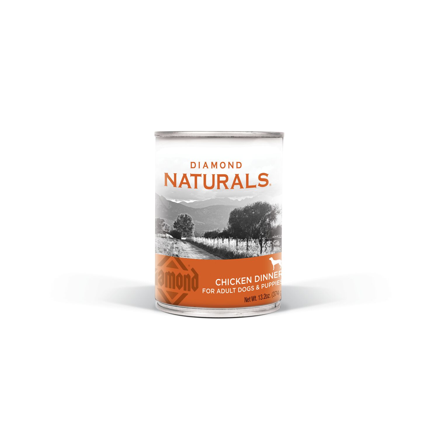 Diamond Naturals Chicken Dinner For Adult Dogs & Puppies Wet Dog Food, 13.2-Oz Can Pack Of 12