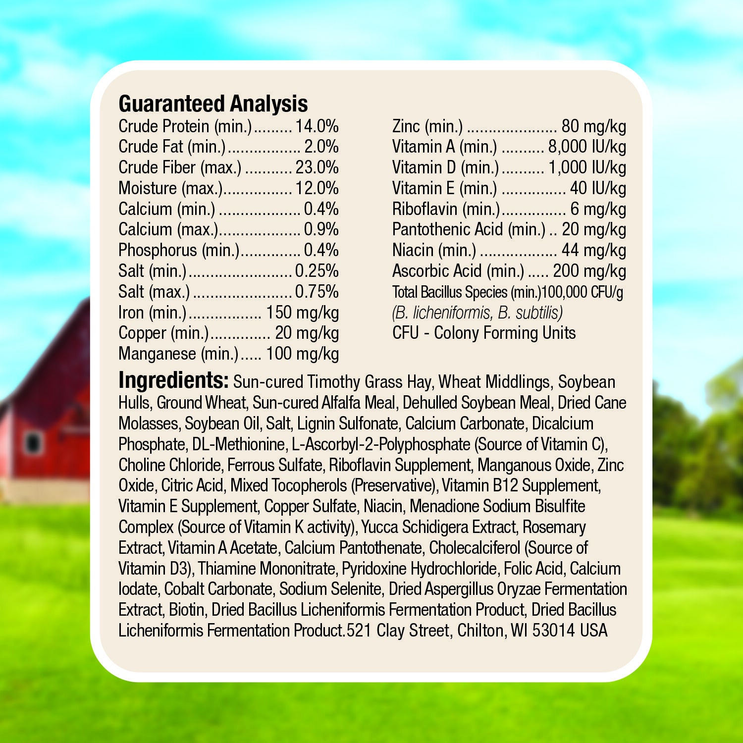 Kaytee Timothy Complete Guinea Pig Food, 5Lb