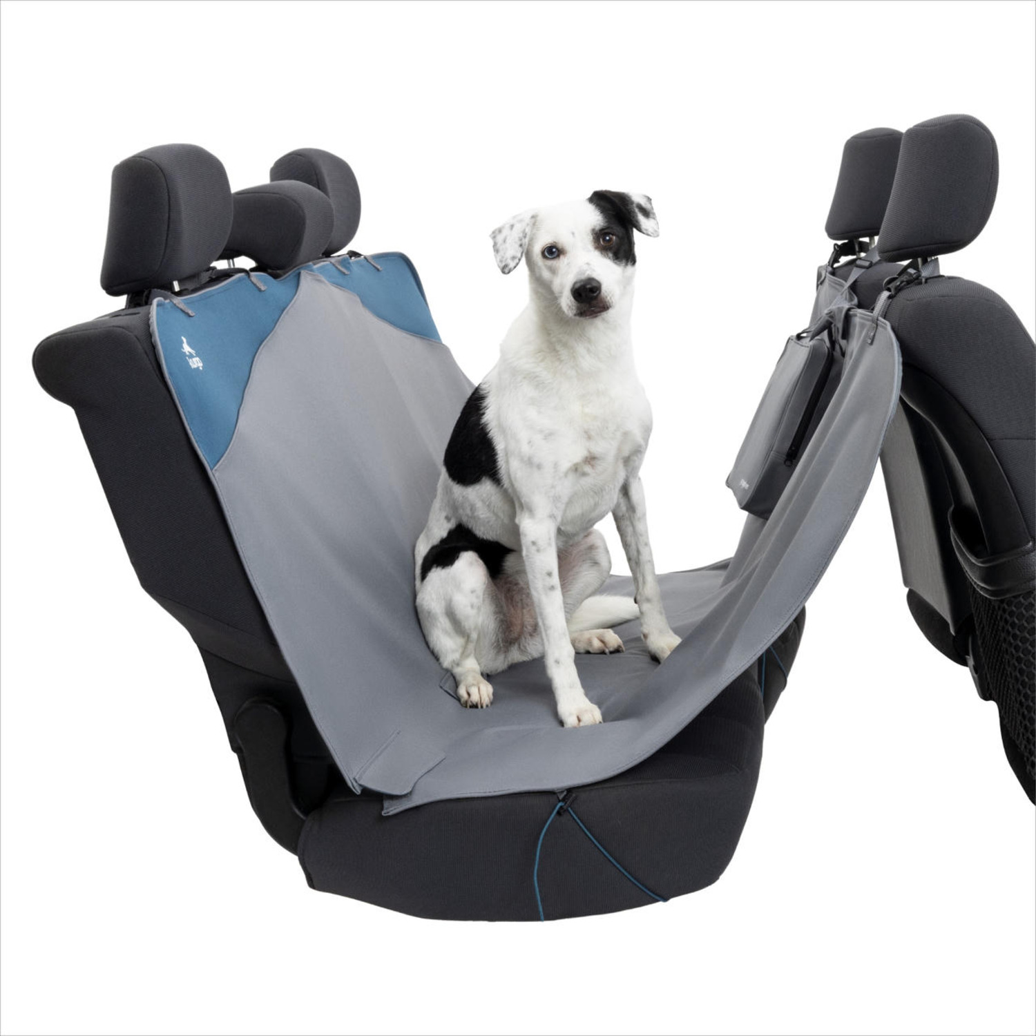 Kurgo Rover Dog Hammock Water-Resistant Dog Car Seat Cover, 55" Wide For Cars & Suvs, Grey