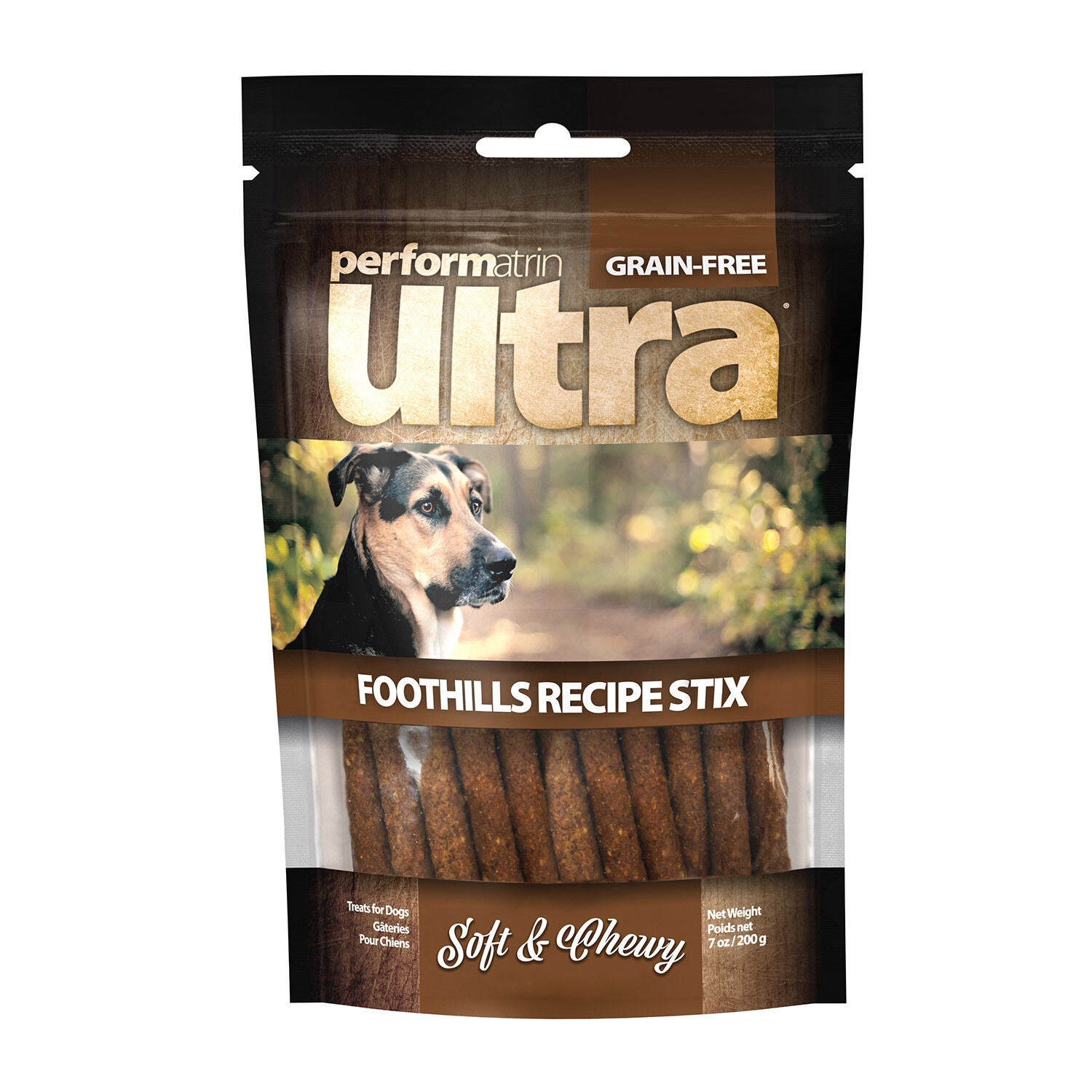 Performatrin Ultra Grain-Free Stix Soft & Chewy Dog Treats, Foothills Recipe