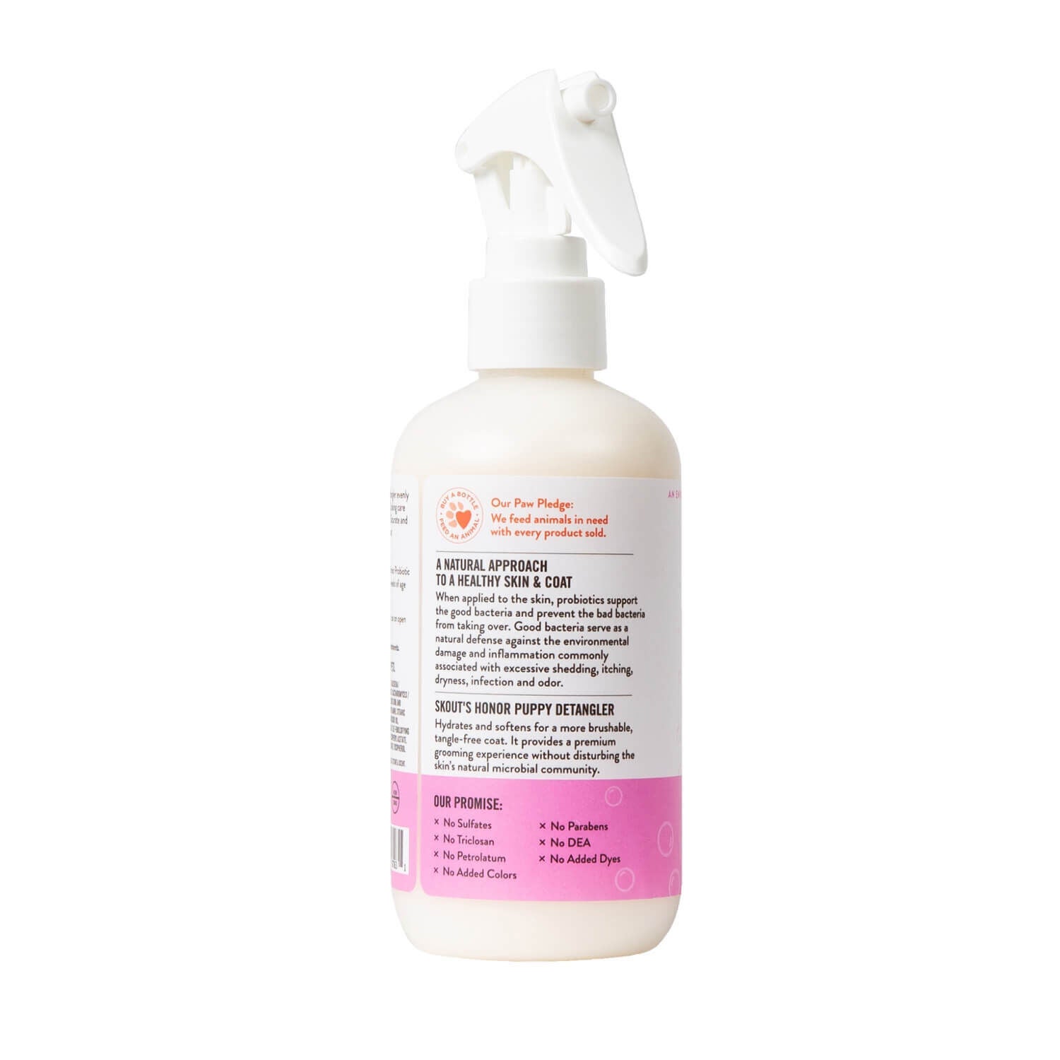 Skout's Honor Daily Use Probiotic Puppy Detangler, Happy Puppy Scent
