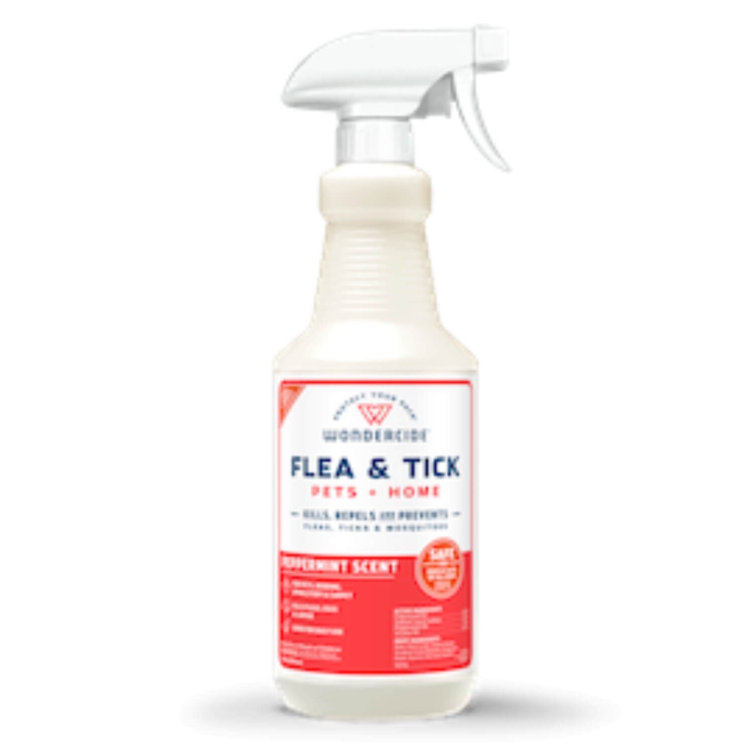 Wondercide Flea, Tick & Mosquito Control & Repellent Spray For Dogs, Cats & Home, Peppermint-16Oz
