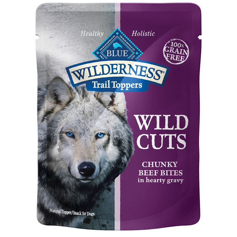 Wilderness Wild Cuts Chunky Beef Bites Dog Food image number 1