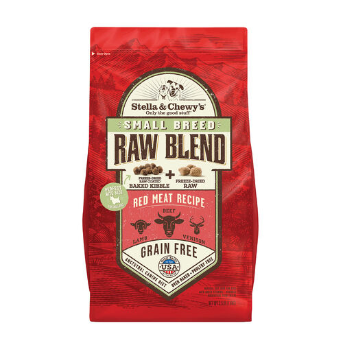 Raw Blend Red Meat Small Breed Recipe Dog Food