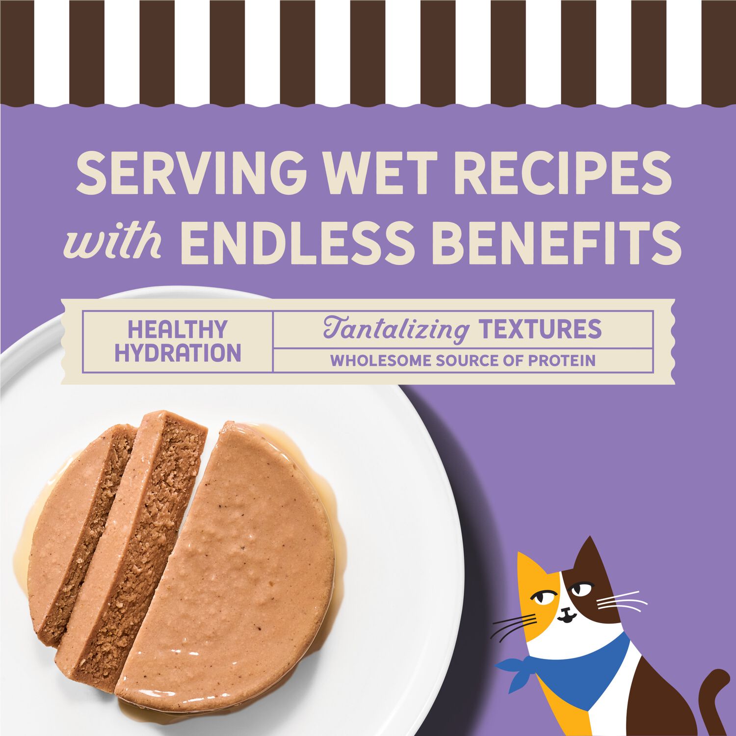 Merrick Purrfect Bistro Grain-Free Wet Cat Food, Rabbit Pate Recipe, 3-Oz Can