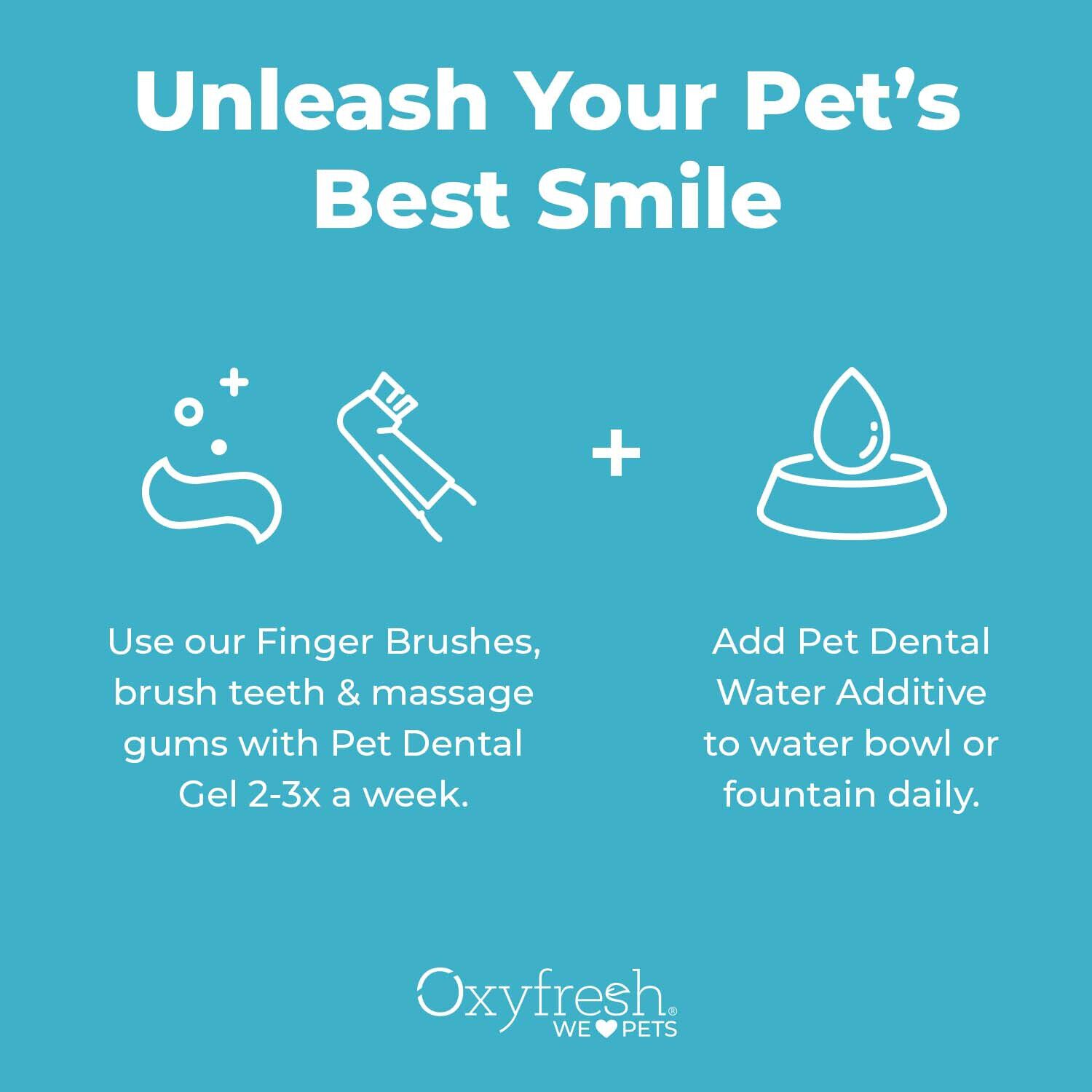 Oxyfresh Premium Dog & Cat Dental Care Kit