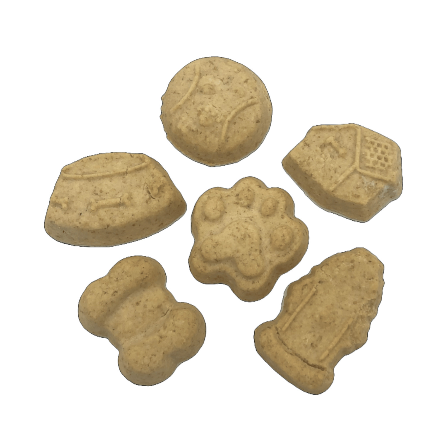 Claudia's Canine Bakery Favorite Things Biscuit Dog Treats, Peanut Butter, 14Oz