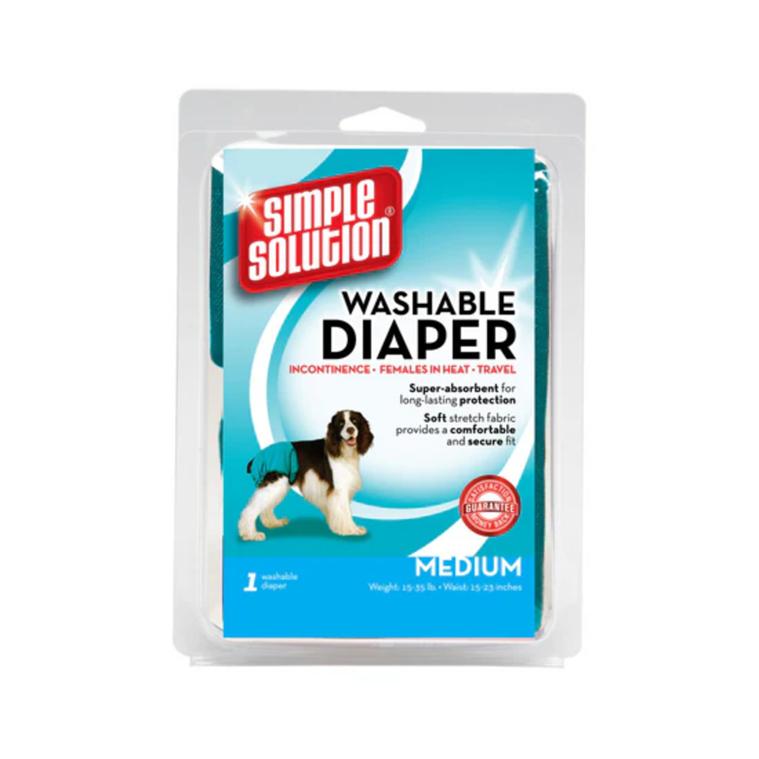 Simple Solution Washable Dog Diaper, Extra Large