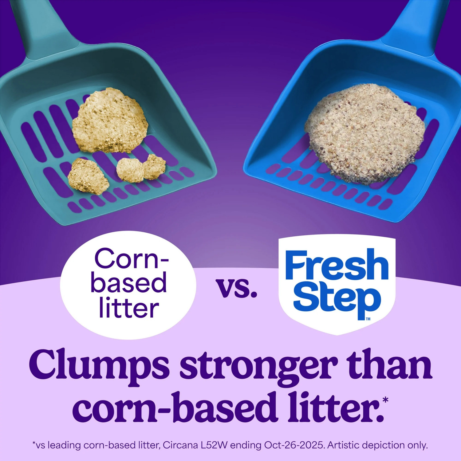 Fresh Step Odor Shield Light Weight Multi-Cat Clumping Cat Litter With Febreze Freshnees, 11.5-Lb