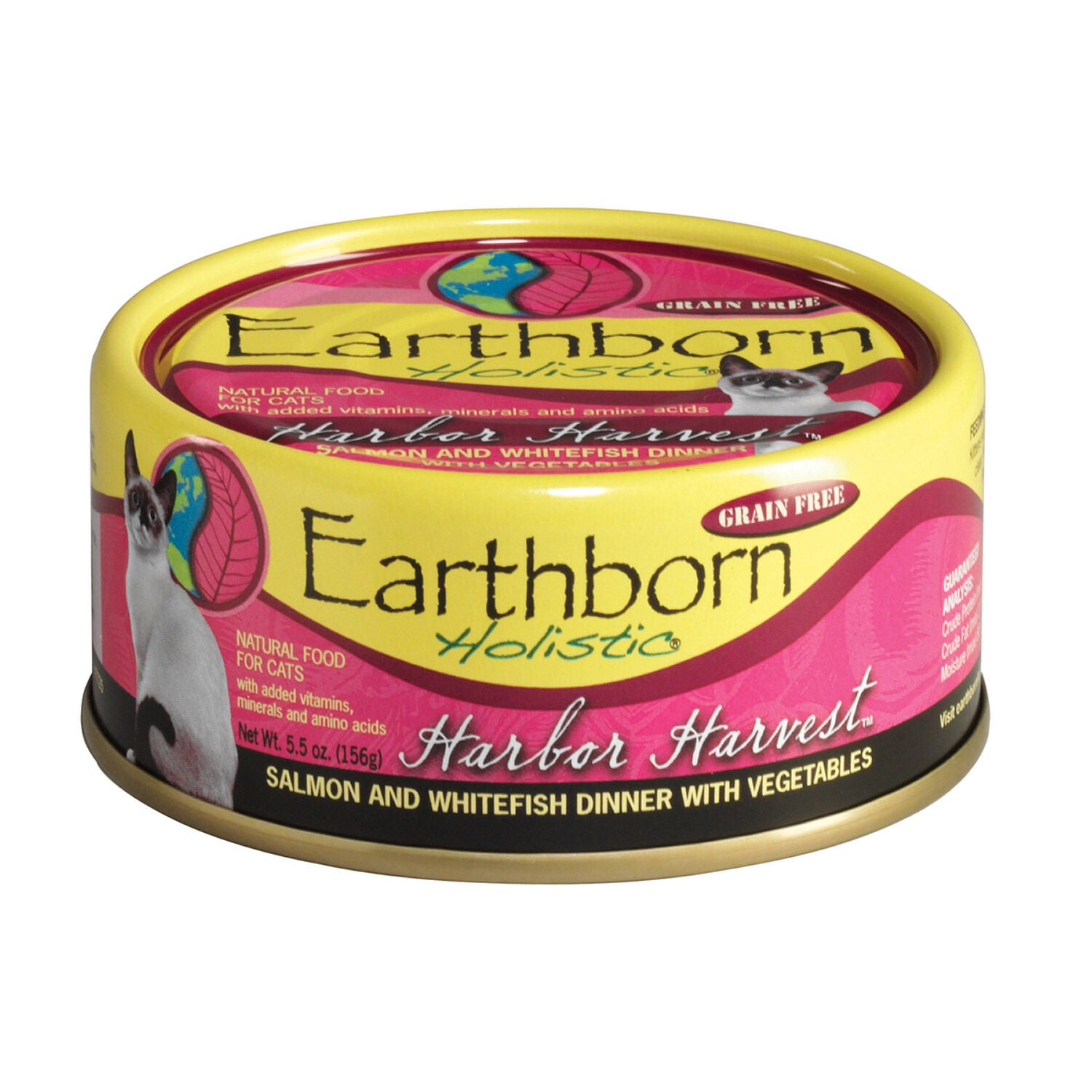 Earthborn Holistic Harbor Harvest Salmon And Whitefish Dinner With Vegetables Cat Food