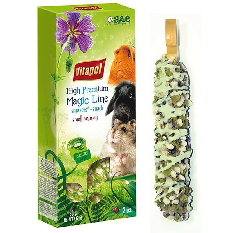 Vitapol Smakers For Small Animals (Twin Pack) Cucumber Small Animal Treat