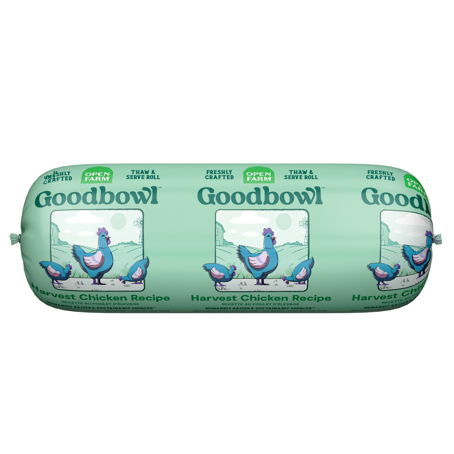 Open Farm Goodbowl Harvest Chicken Recipe Frozen Dog Food