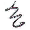 Happy Beaks Rainbow Cotton Rope Boing With Bell For Birds thumbnail number 2