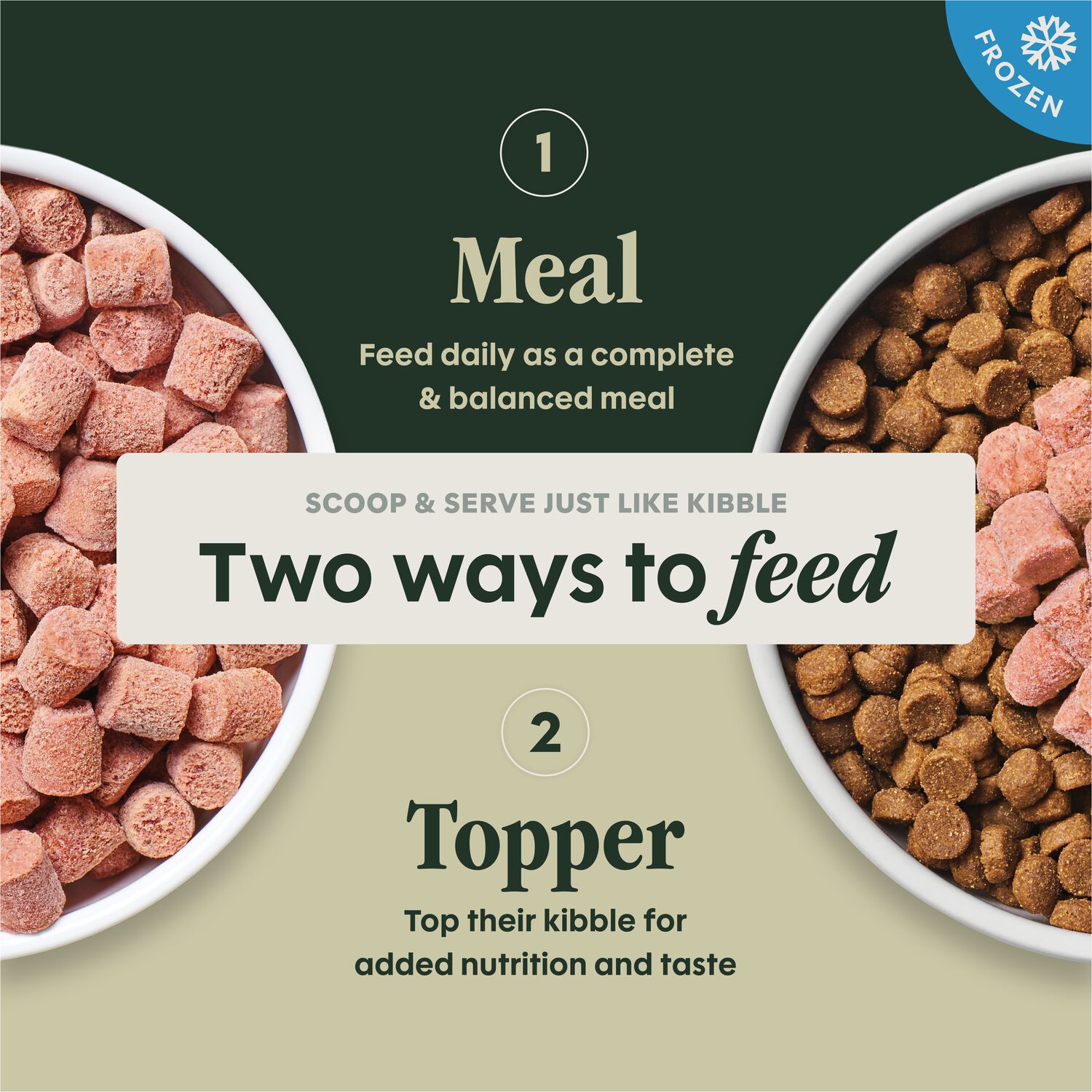 Instinct Raw Frozen Beef Bites Frozen Dog Food, 6-Lb Bag