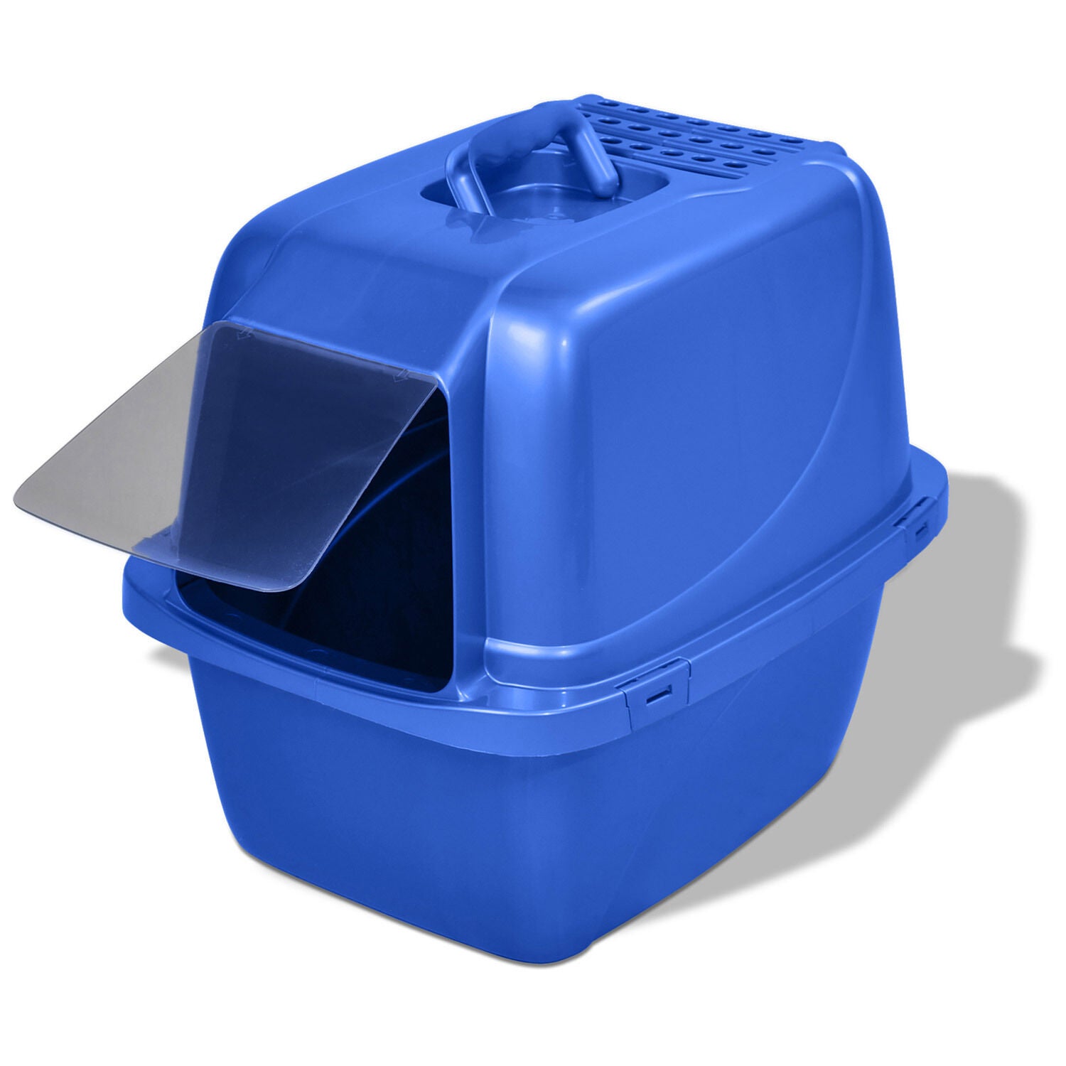 Van Ness Hooded Cat Pan Assorted Colors Pet Supermarket