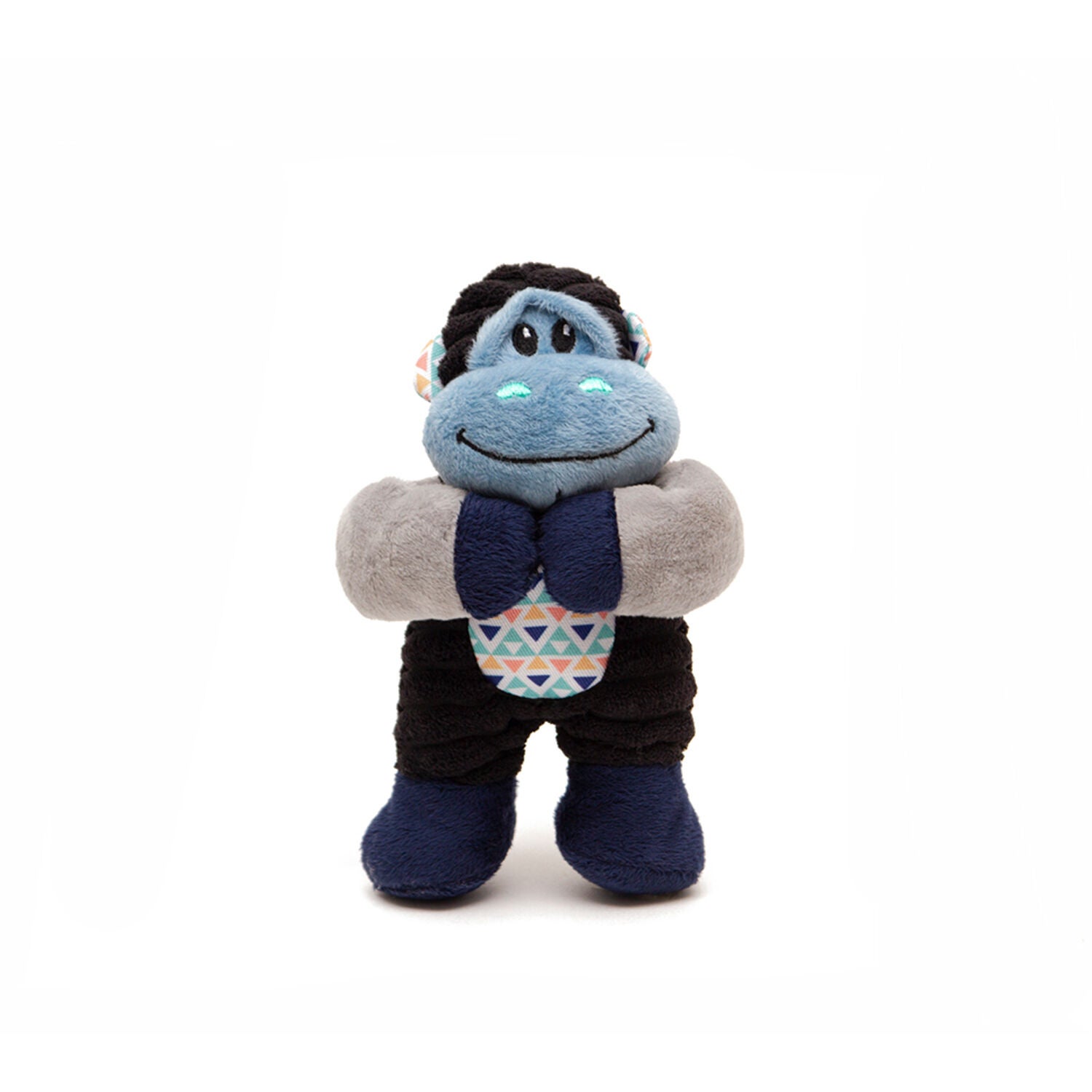 Great & Small Cuddle Me Knot Plush Gorilla Dog Toy