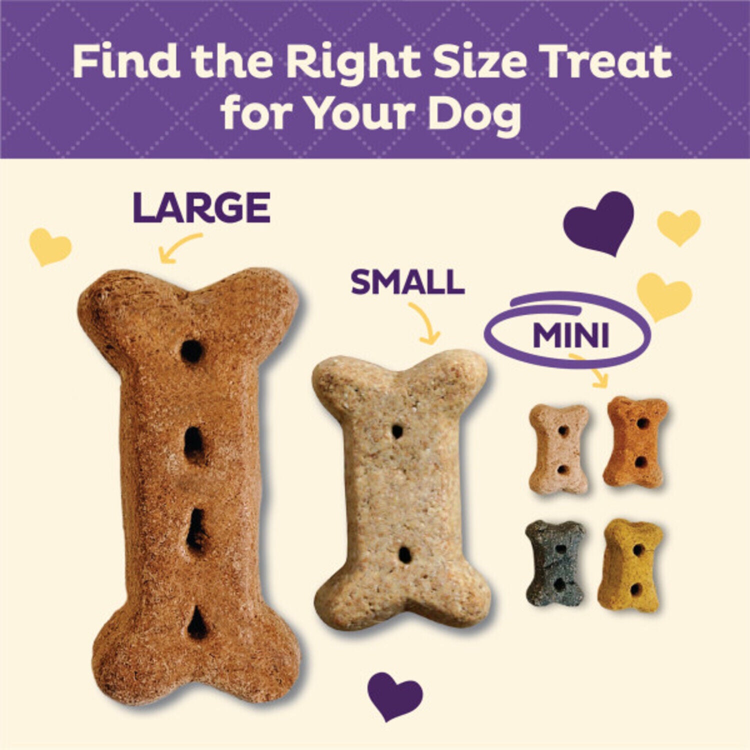 Old Mother Hubbard P-Nuttier 'N Nanners Grain-Free Mini Oven-Baked Biscuits Dog Treats, 16Ozs
