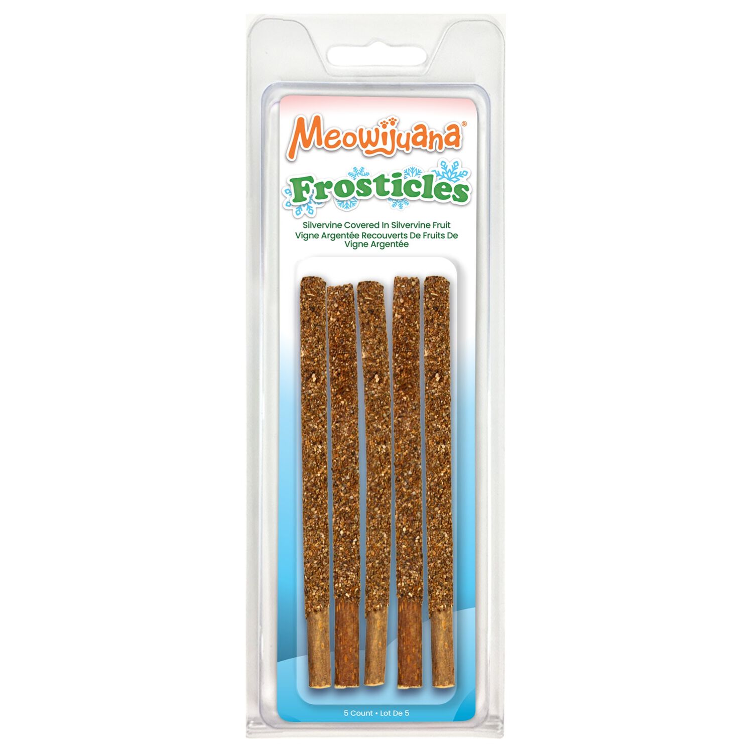 Meowijuana Frostcicles Silvervine Fruit Sticks Cat Toy