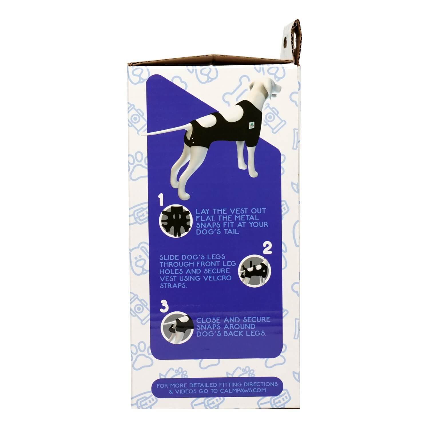 Calm Paws Calming Recovery Vest, Small