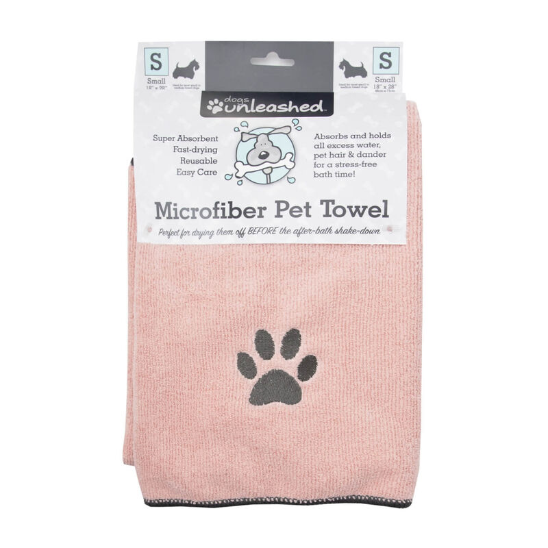Microfiber Pet Towel - Blush image number 1