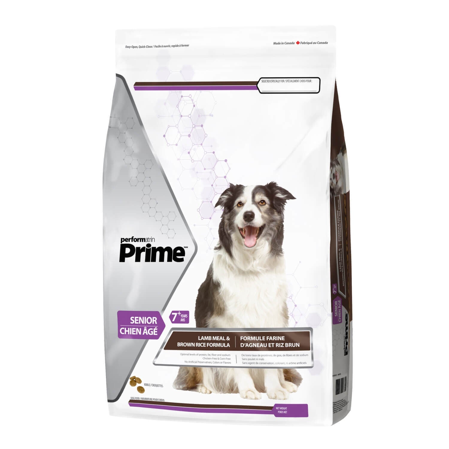 Performatrin Prime Senior Formula Lamb Meal & Brown Rice Dry Dog Food, 4-Lb Bag