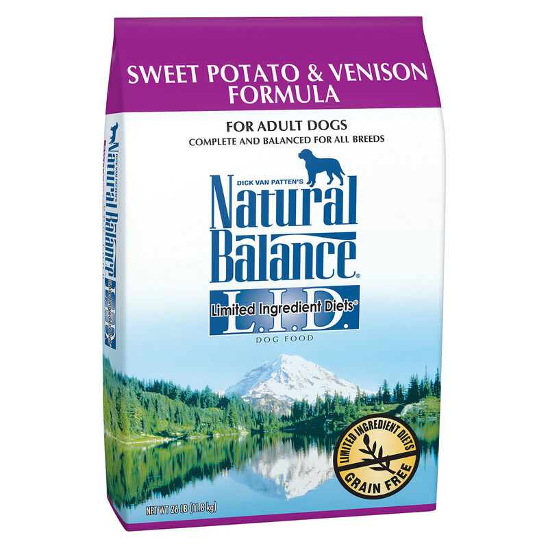Natural Balance L.I.D. Limited Ingredient Diets Grain Free Sweet Potato & Venison Formula Dog Food image number 3