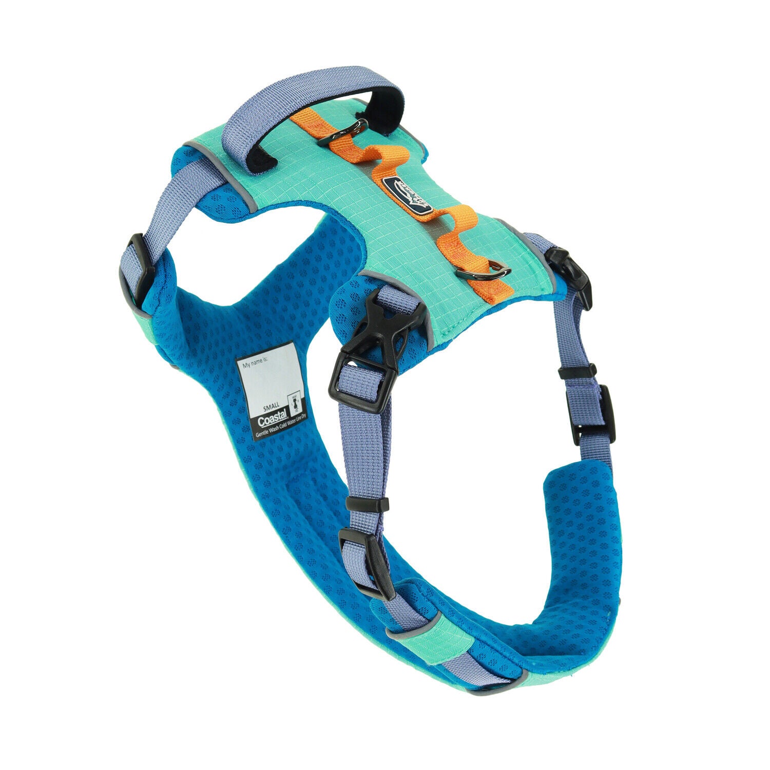 Coastal K9 Explorer&reg; Trek Full-Coverage Dog Harness, Atlantic