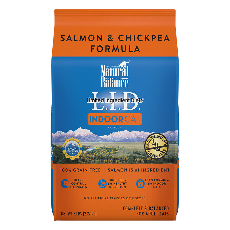 L.I.D. Limited Ingredient Diets Indoor Salmon & Chickpea Formula Cat Food image number 1