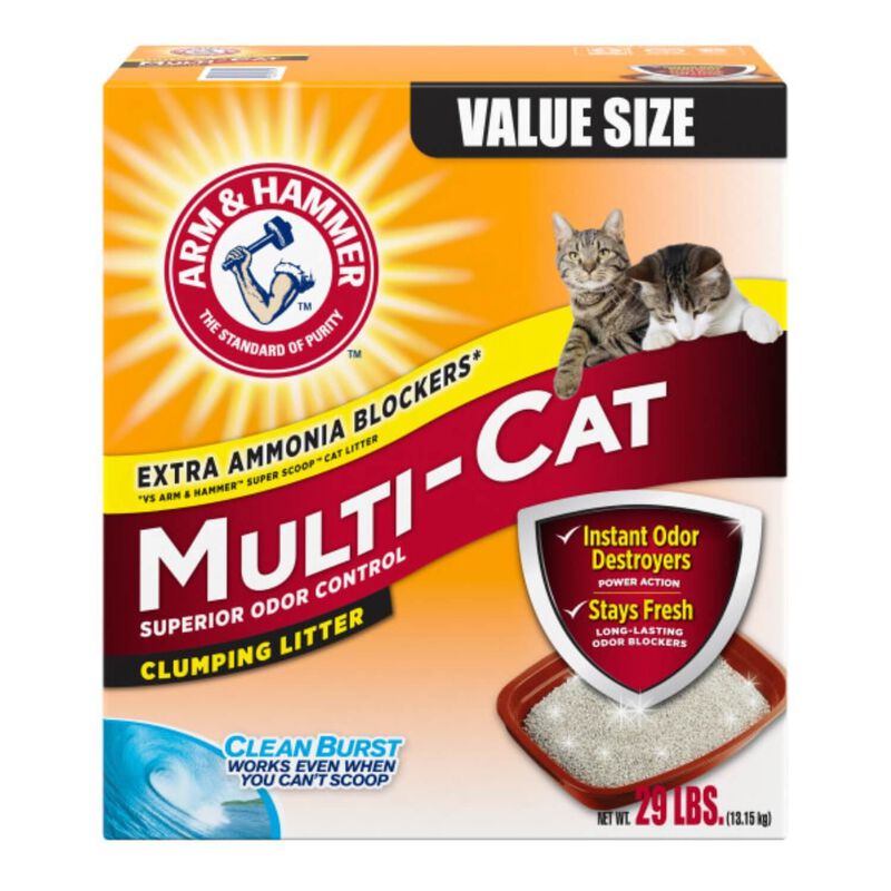 Multi Cat Clumping Litter, Scented image number 1