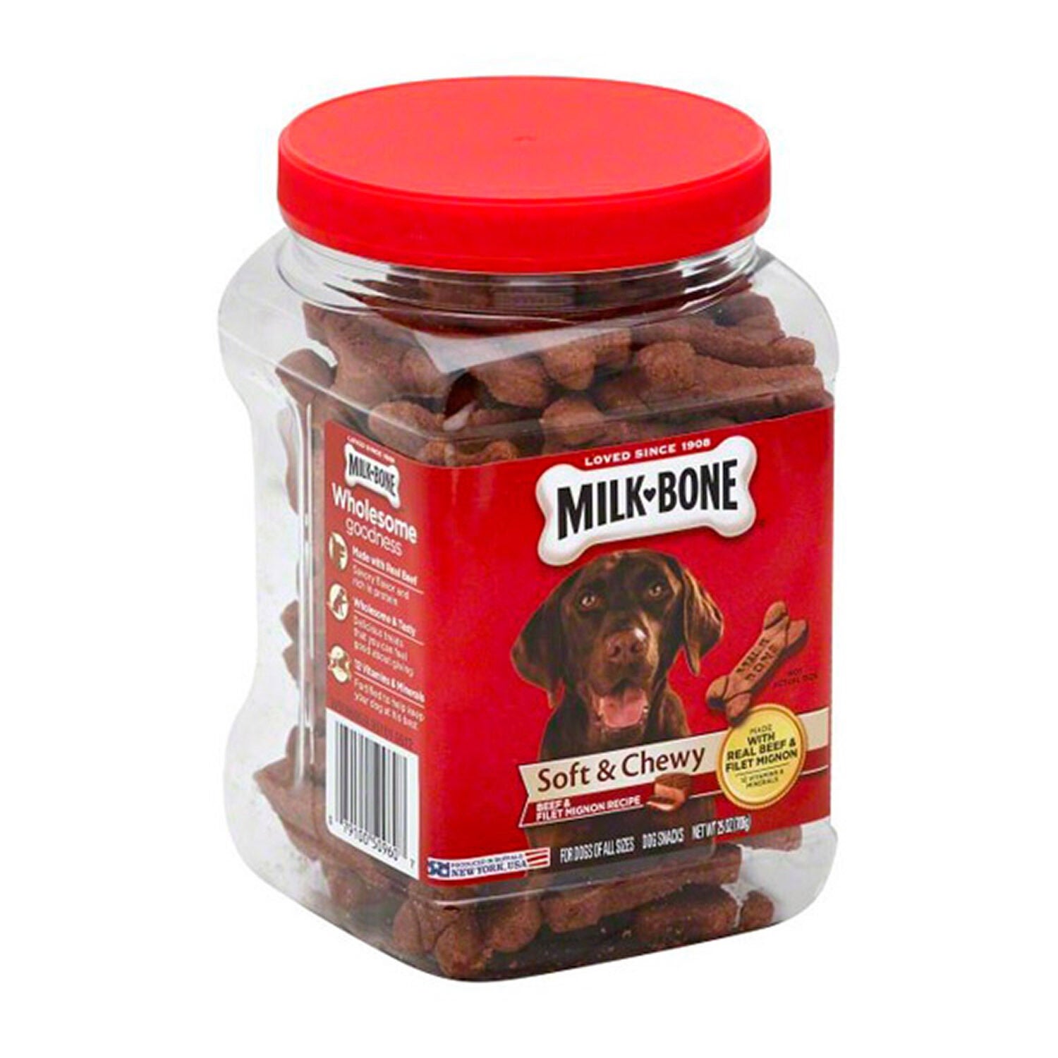 Milk-Bone Soft & Chewy Dog Treats Beef & Filet Mignon