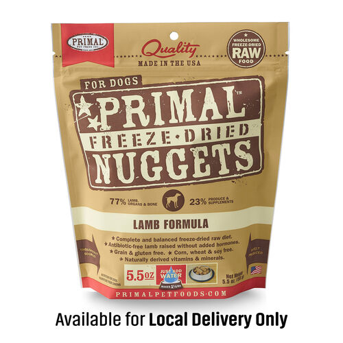 Freeze Dried Nuggets Lamb Formula Dog Food