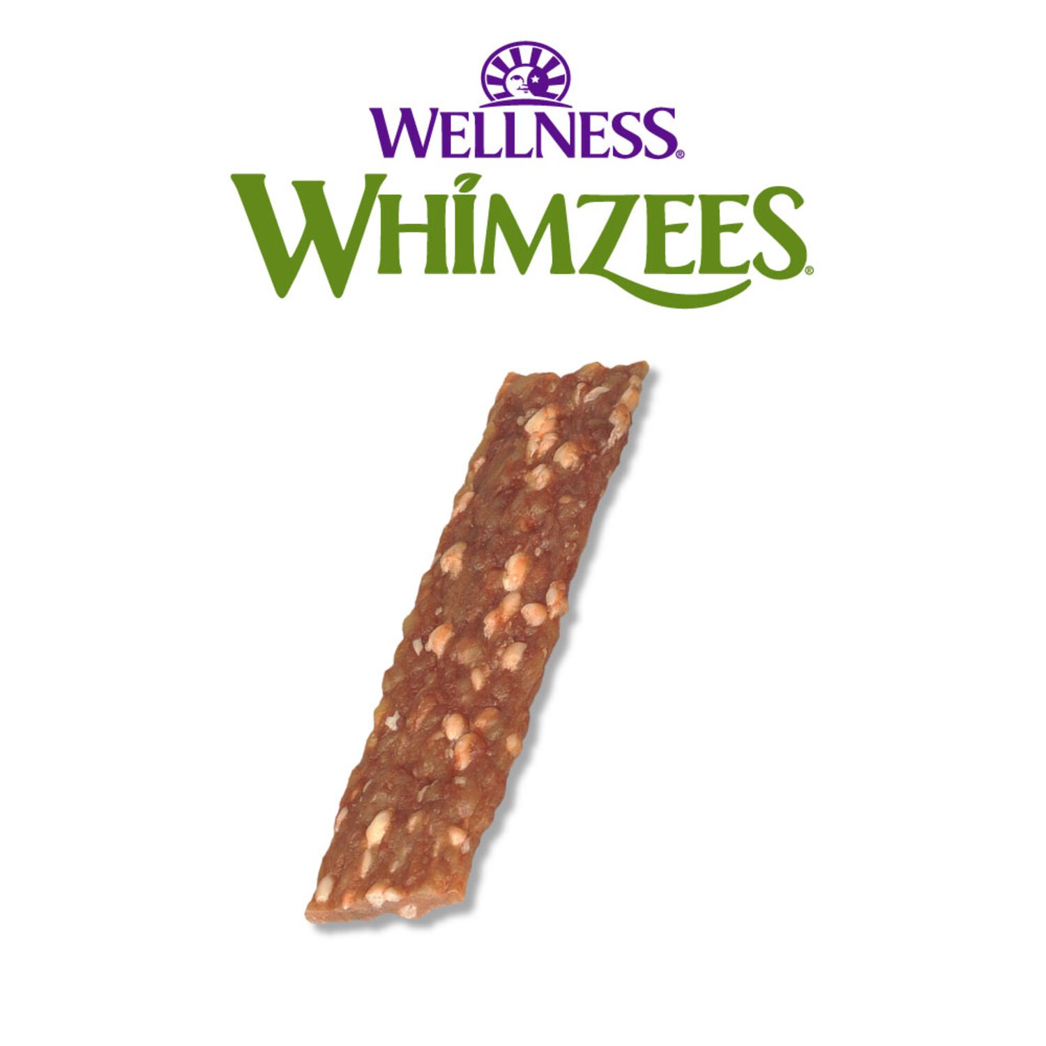 Wellness Whimzees Daily Dental Long Lasting Dog Treats, Medium Veggie Strip, 1 Each