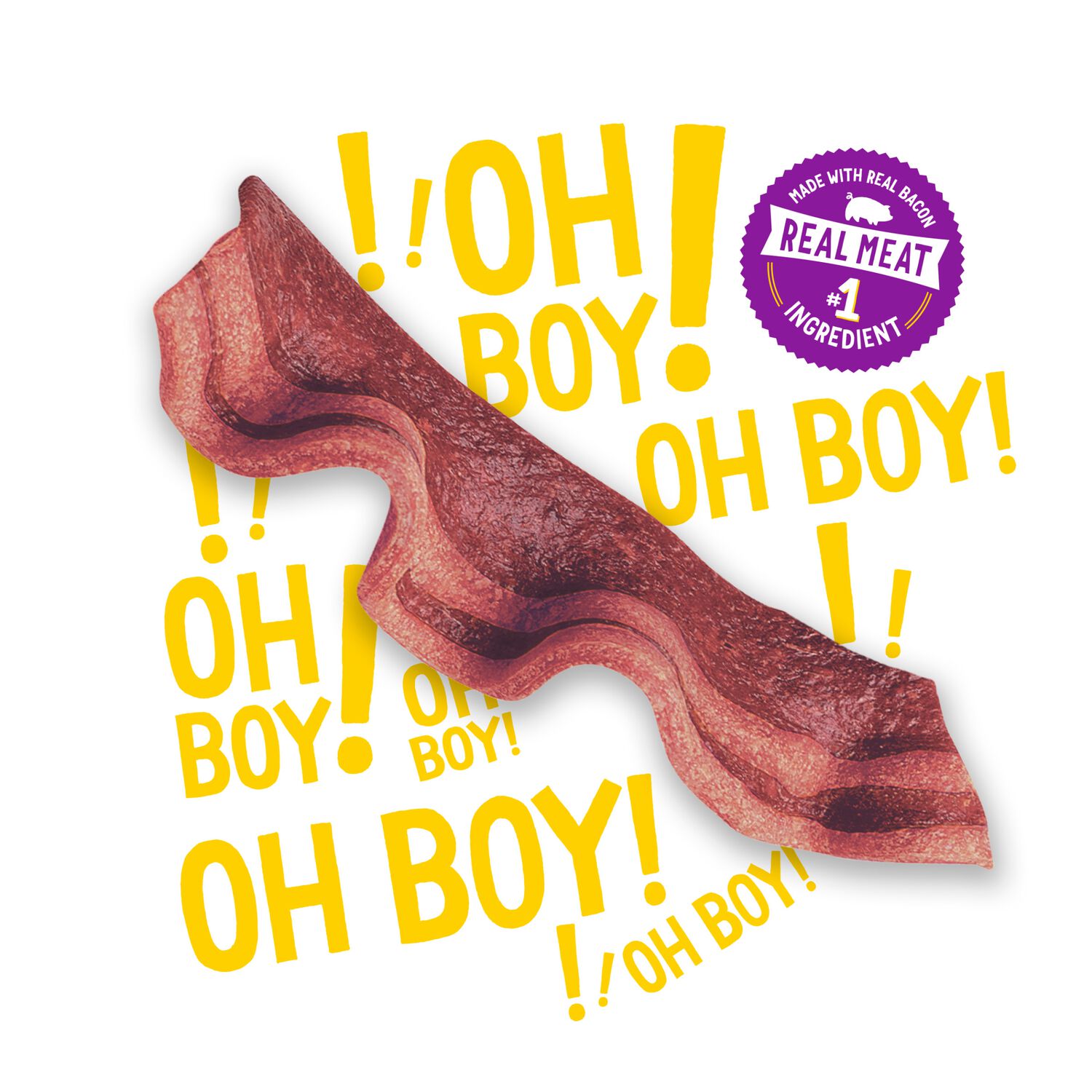 Purina Beggin&rsquo; Strips Bacon & Beef Flavor Soft & Chewy Dog Treats, 25-Oz