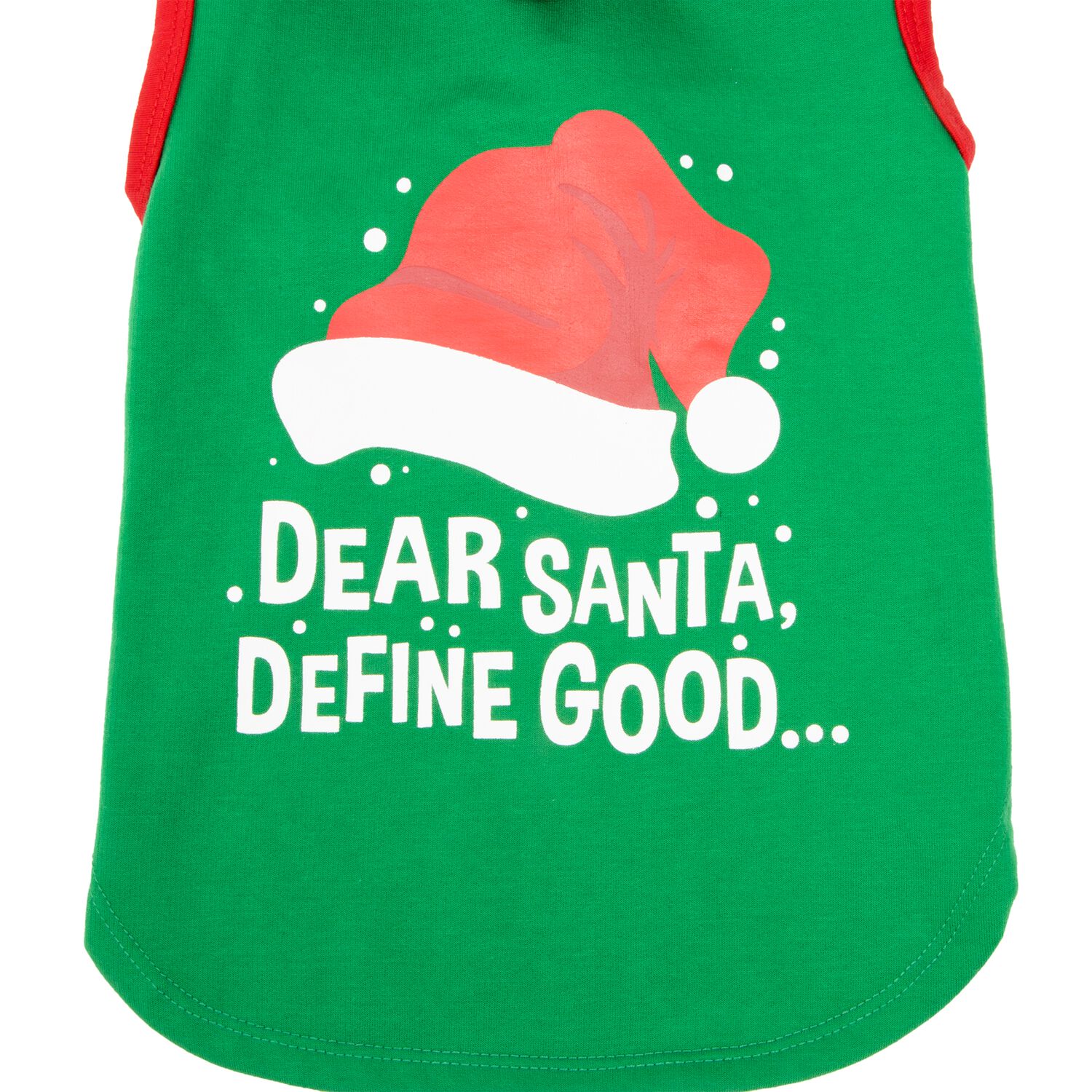 Aristopet Holiday Green Dear Santa Define Good Pullover Dog Hoodie, Extra Large
