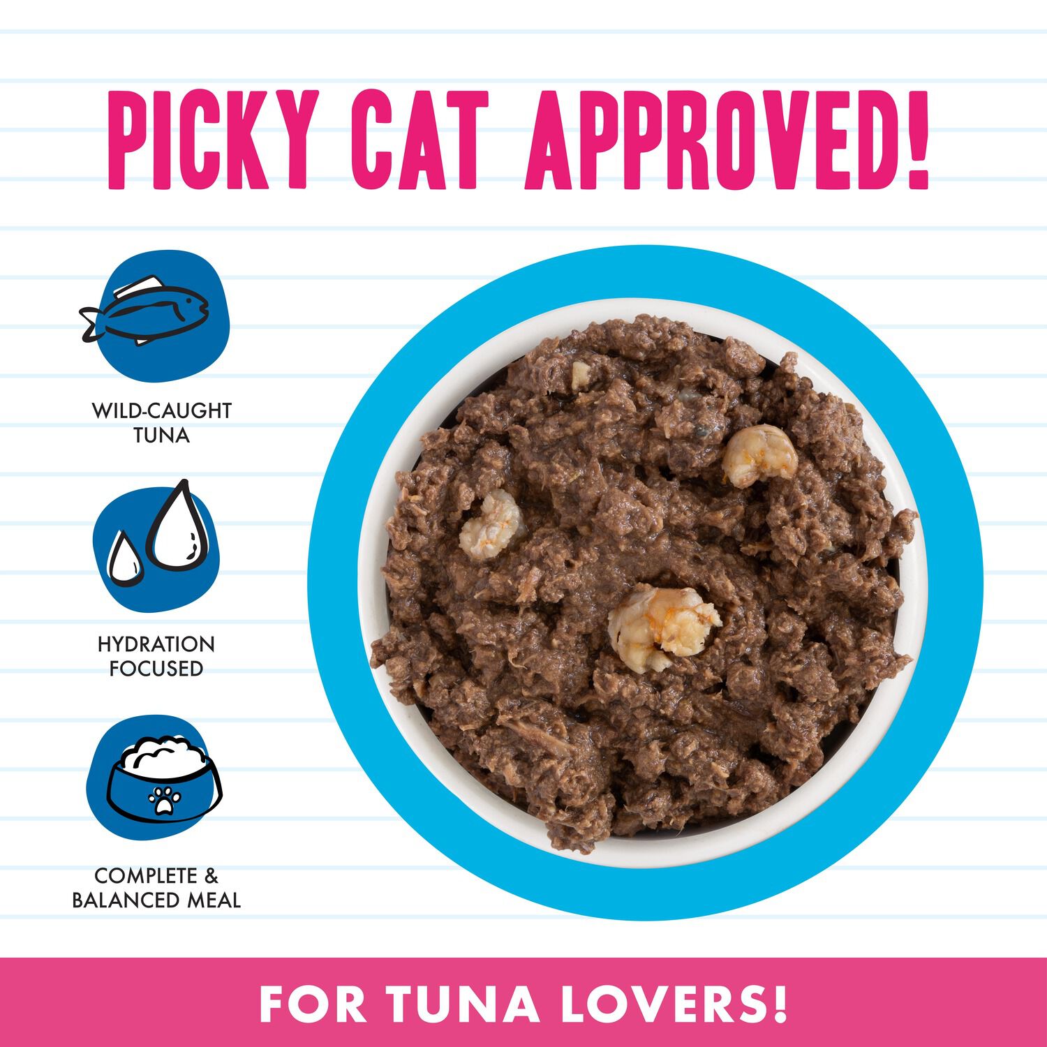 Weruva Bff Minced Tuna & Shrimp Sweethearts Wet Cat Food, 5.5-Oz Pack Of 24