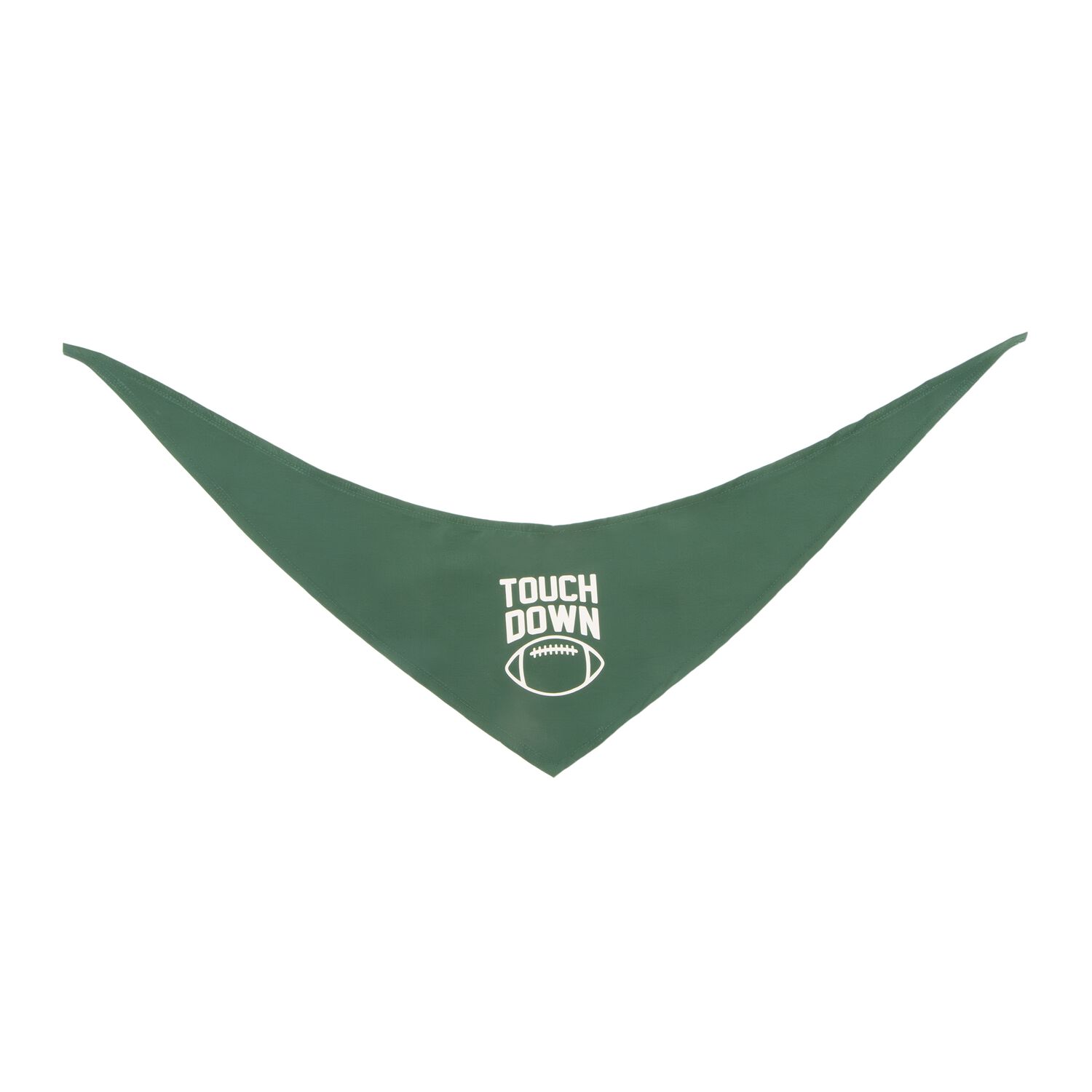 Aristopet Touchdown Dog Bandana, Green, Extra Small/Small