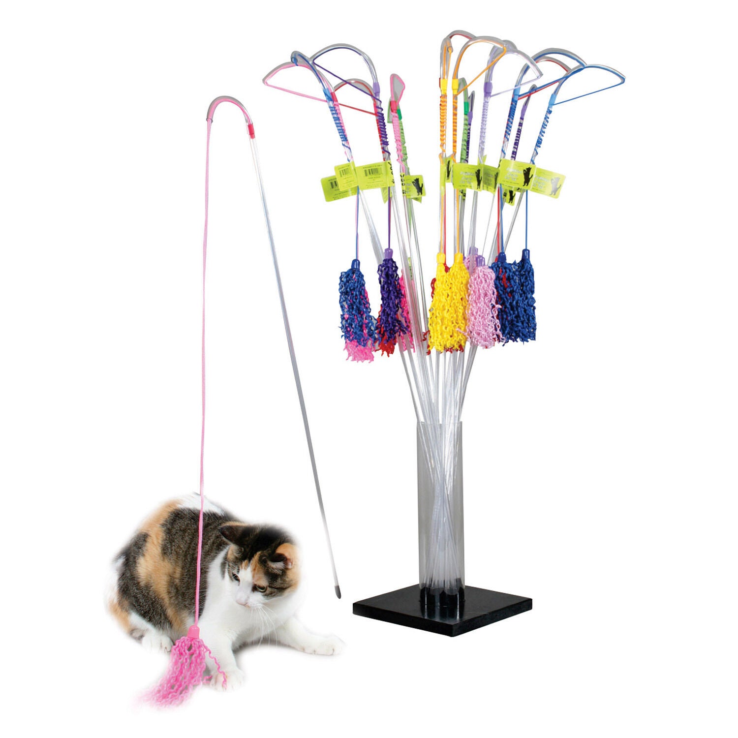 Curly Cat Toy 1ea Pet Supermarket
