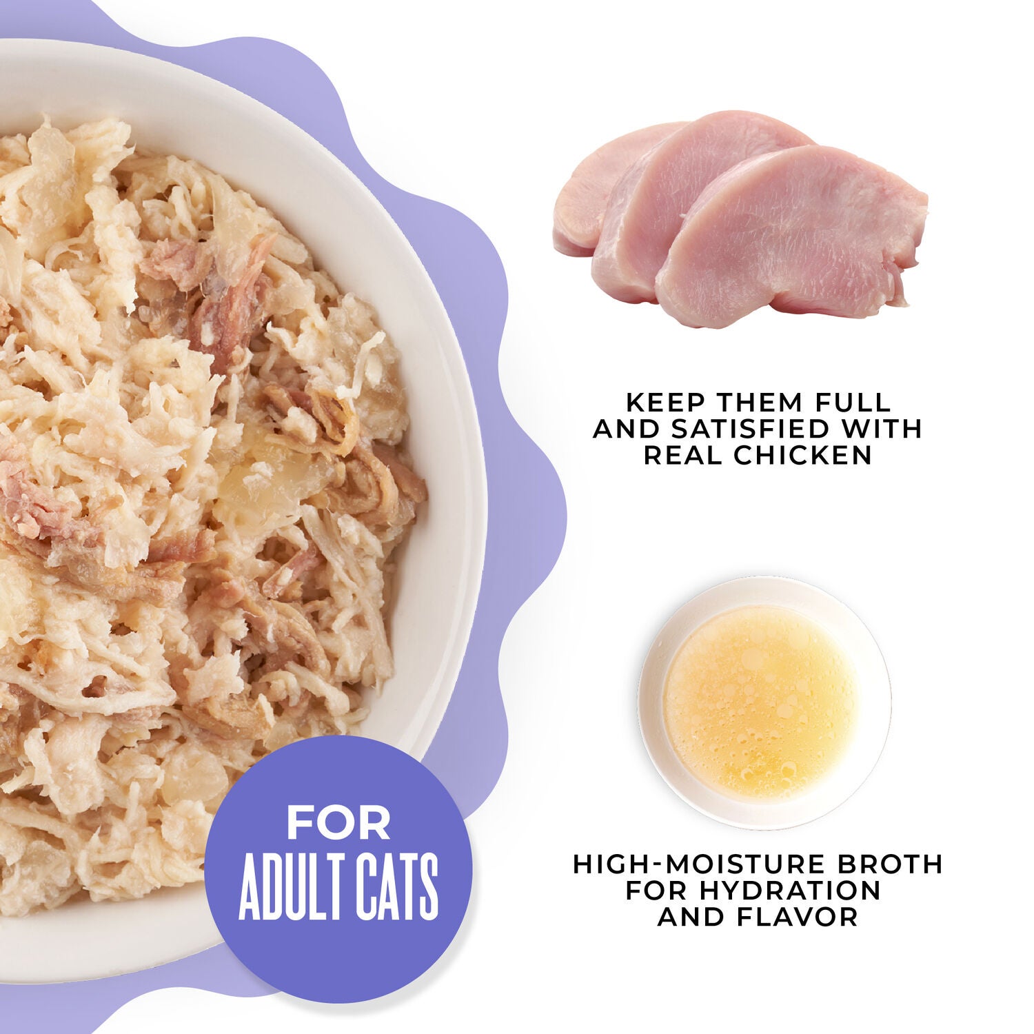 Tiki Cat Luau Lean Gelee Wet Cat Food, Chicken & Duck Recipe, 2.8-Oz. Pouch