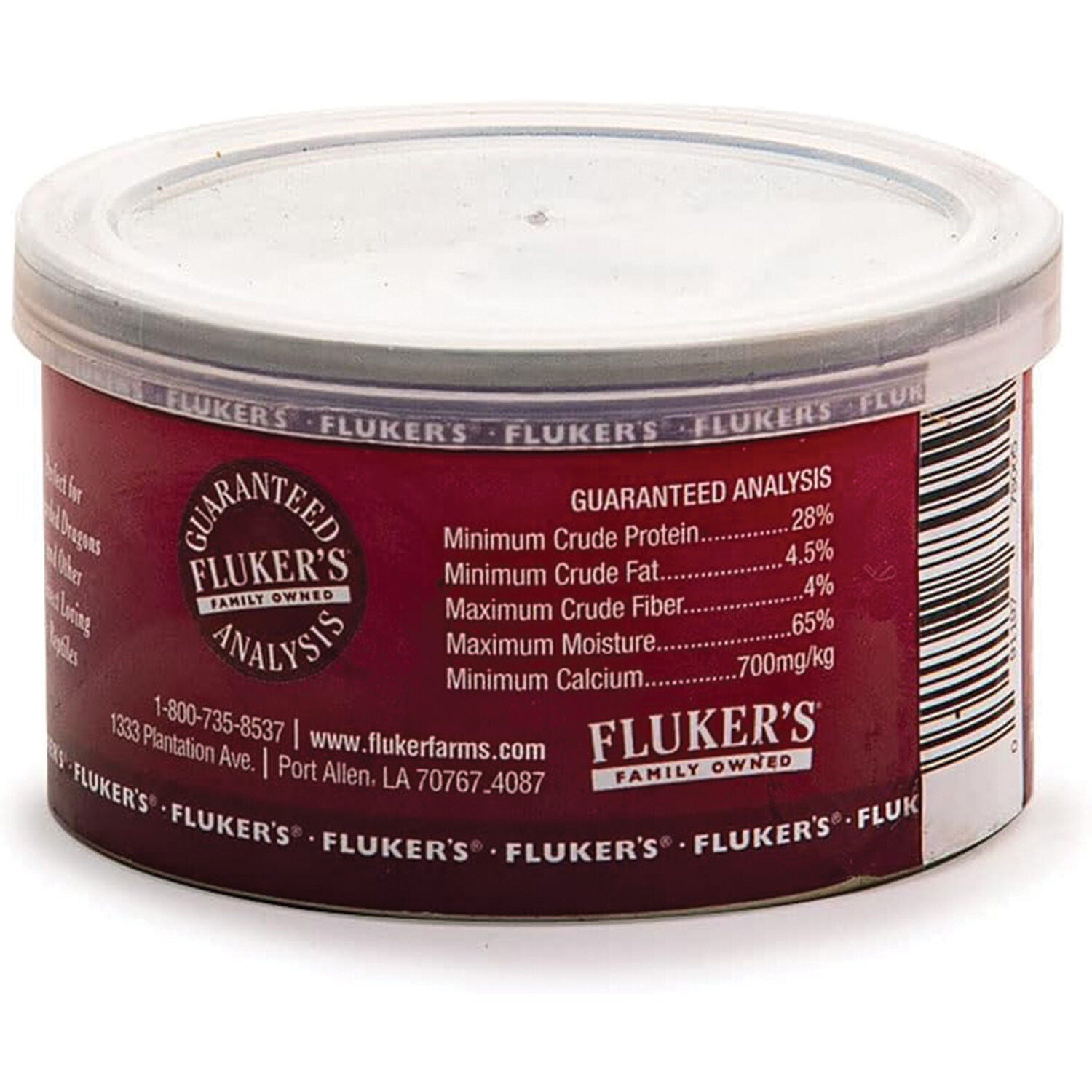Fluker's Gourmet Canned Dubia Roaches Reptile Food