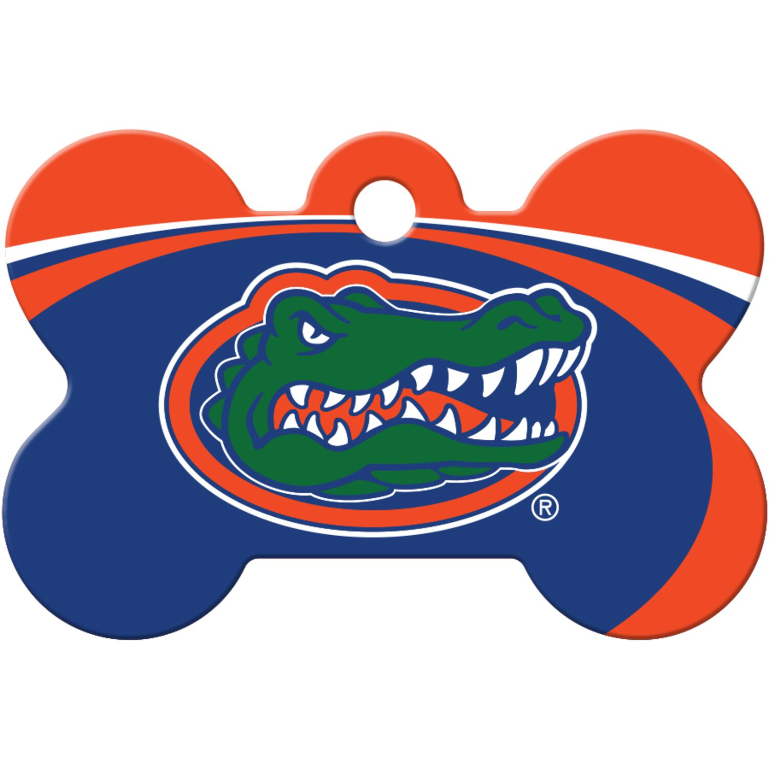 Id-Spot Quick Tag Engravable  Dog Tag, University Of Florida Gators Bone