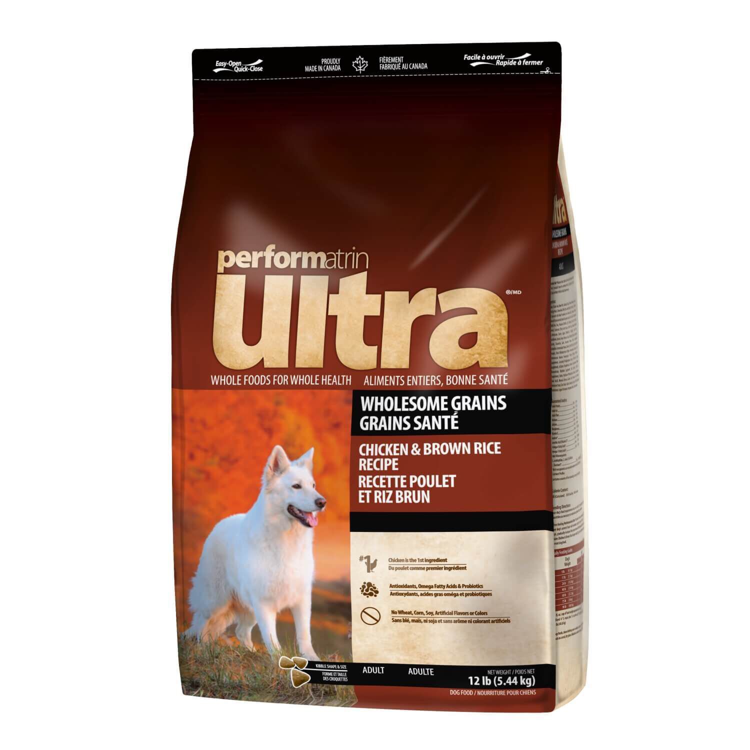 Performatrin Ultra Wholesome Grains Chicken & Brown Rice Adult Dry Dog Food