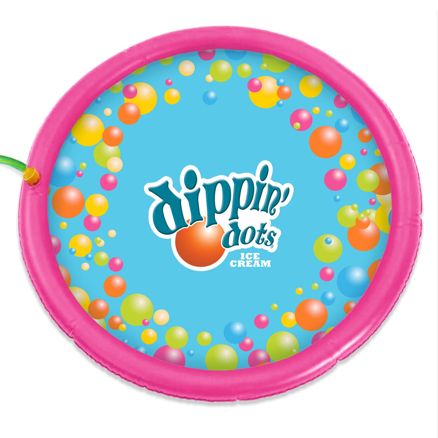 Dippin&rsquo; Dots Round Splash Mat Dog Toy, 39" Diameter