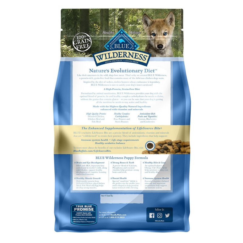 Wilderness Chicken Puppy Dog Food | Pet Supermarket image number 1