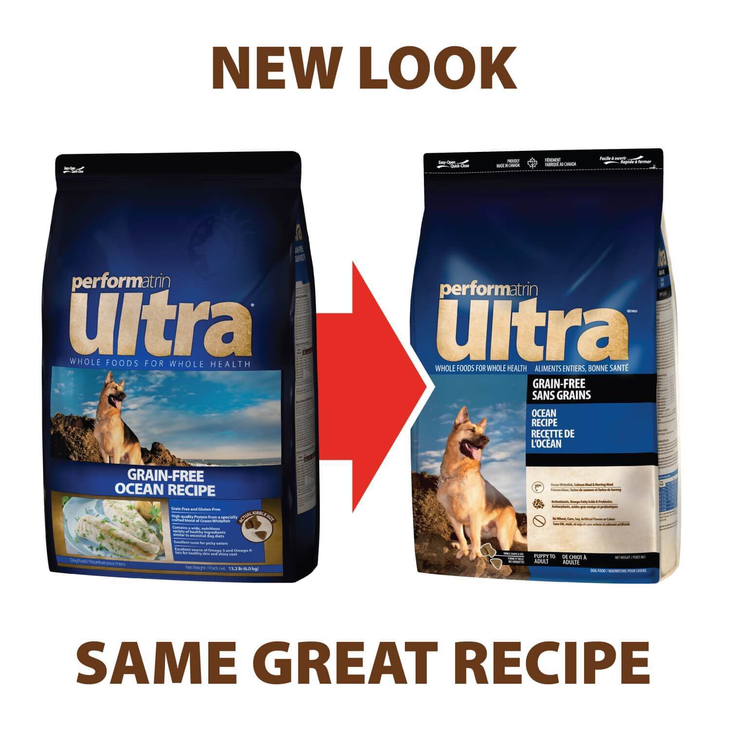 Grain Free Ocean Dog Food 4LB Pet Supermarket