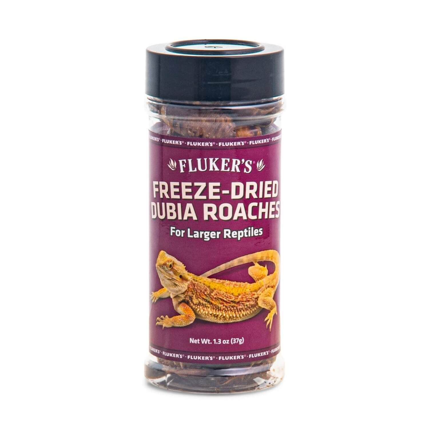 Fluker's Freeze Dried Dubia Roaches Reptile Food - 1.3-Oz