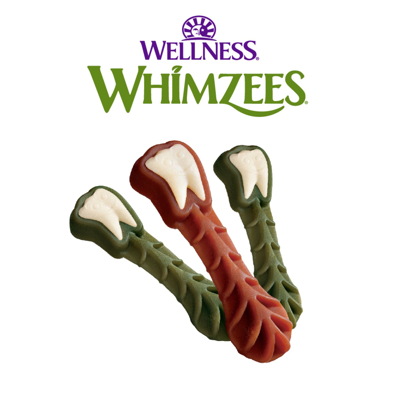 Whimzees Brushzees Natural Grain-Free Dental Dog Treats, Extra Large, 1 Count