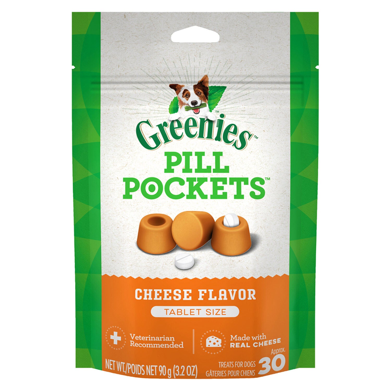 Greenies Pill Pockets Cheese Tablet Dog Treat