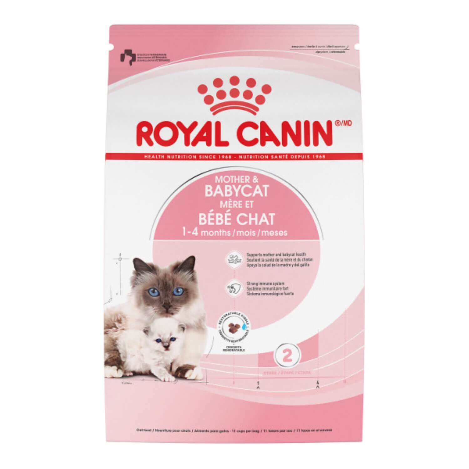 Royal Canin Feline Health Nutrition Mother Babycat Dry Cat Food For Newborn Kittens Pregnant And Nursing Cats 3lb Pet Supermarket